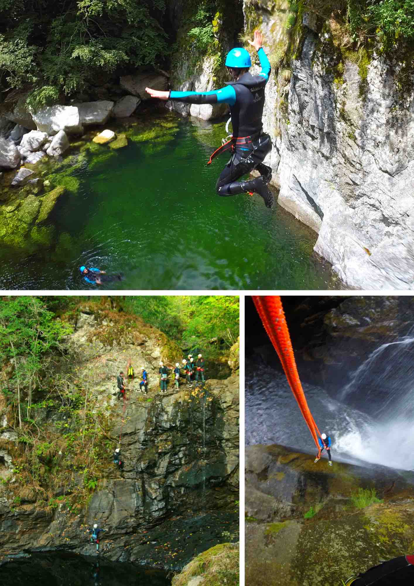 Incentive canyoning entreprise